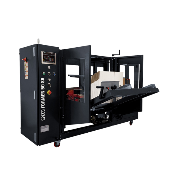 Αυτόματη Μηχανή Διαμόρφωσης & Ταινιοκόλλησης Κιβωτίων SPEED FORMER 50 SB speed former sb