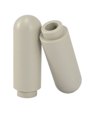 Προσαρμογέας 1x15ml D17mm με χείλος 2/συσκ.