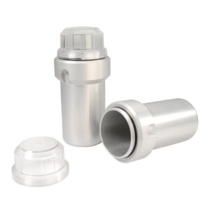 Κάδος 100ml με καπάκι σφραγιζόμενο 2/συσκ.