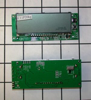 Πλακέτα PCB κύρια με Οθόνη LCD 20Kg C11